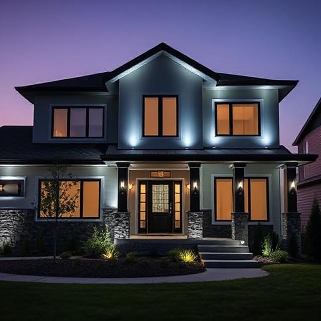 Modern Home Facade